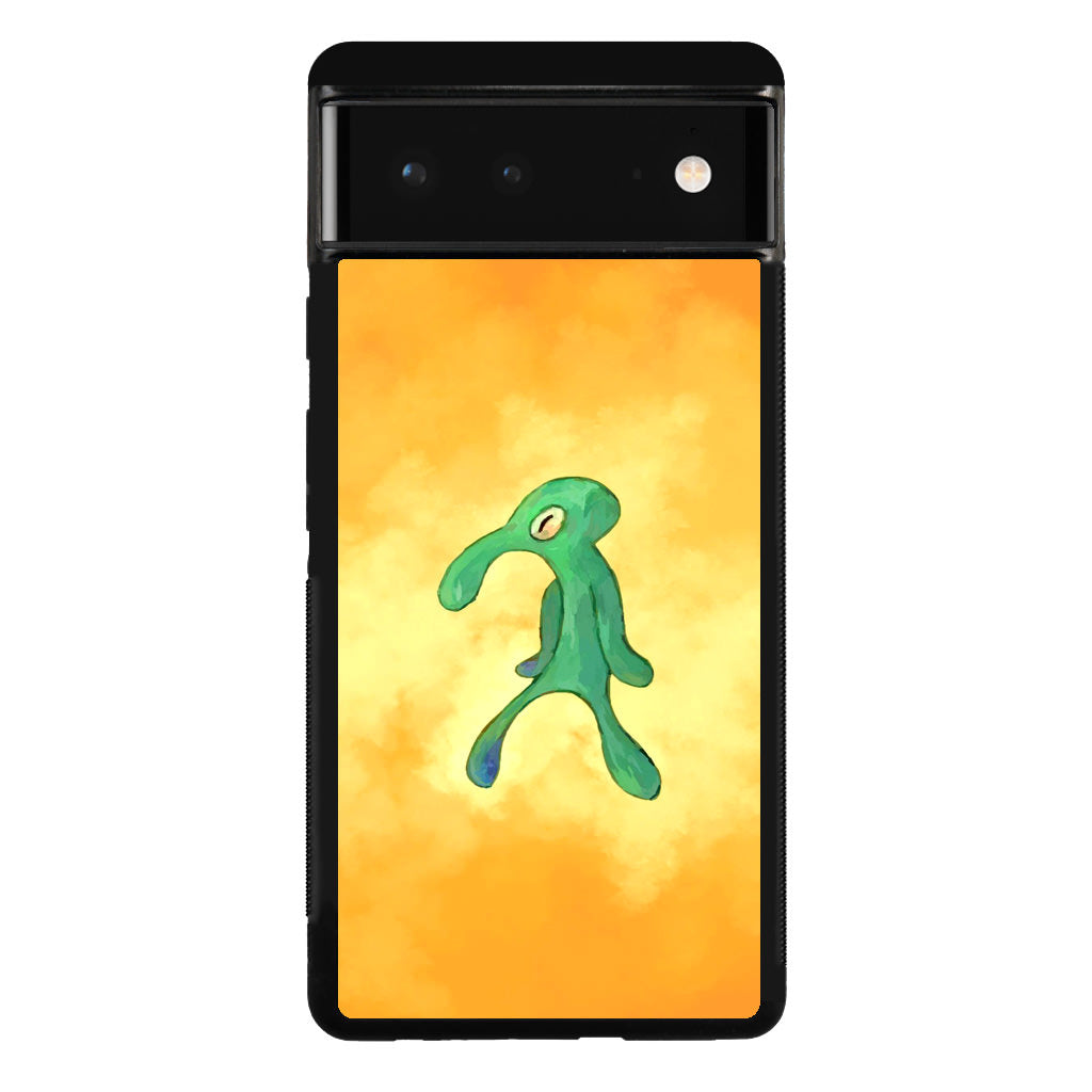 Bold and Brash Squidward Painting Google Pixel 6 Case