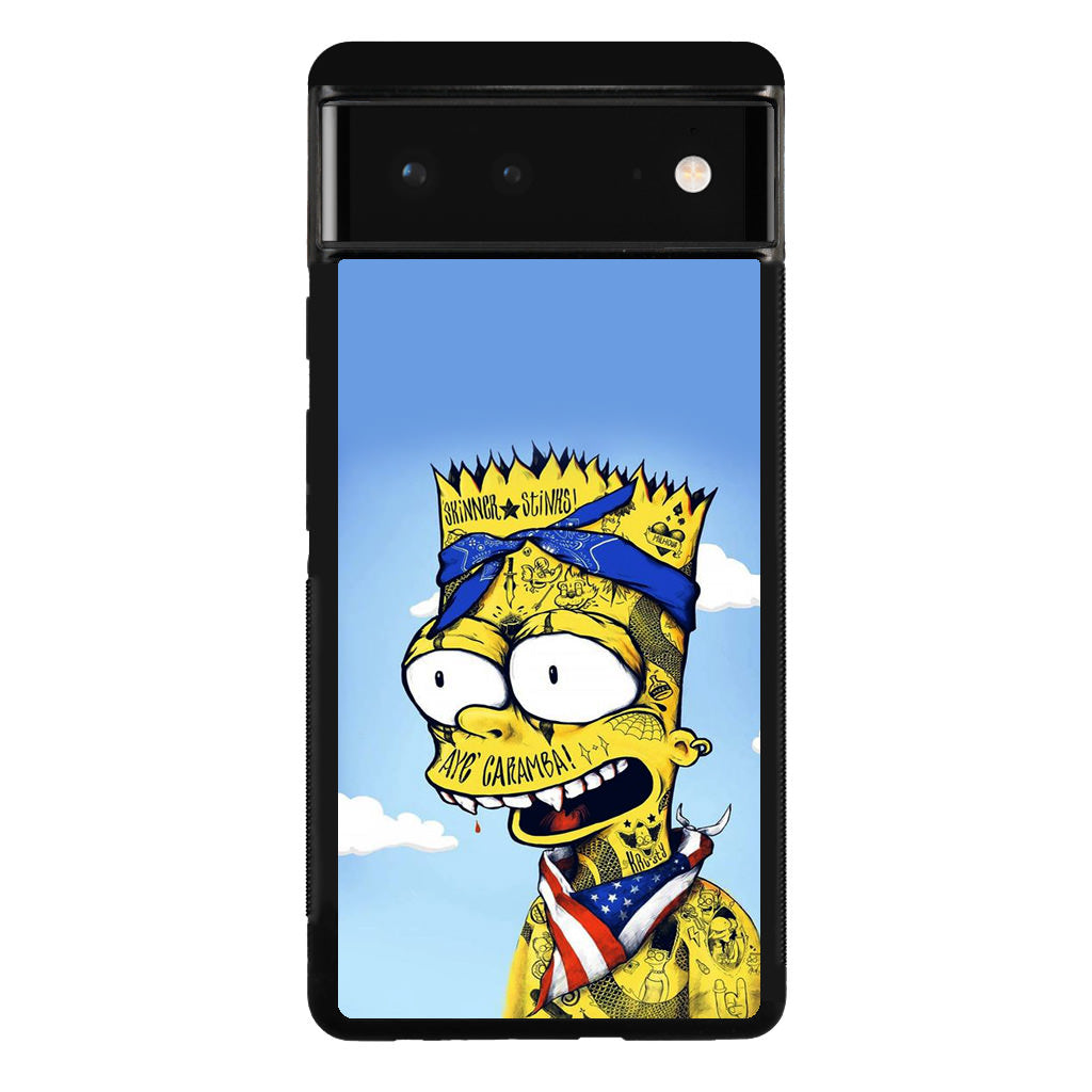 Bootleg Bart Google Pixel 6 Case