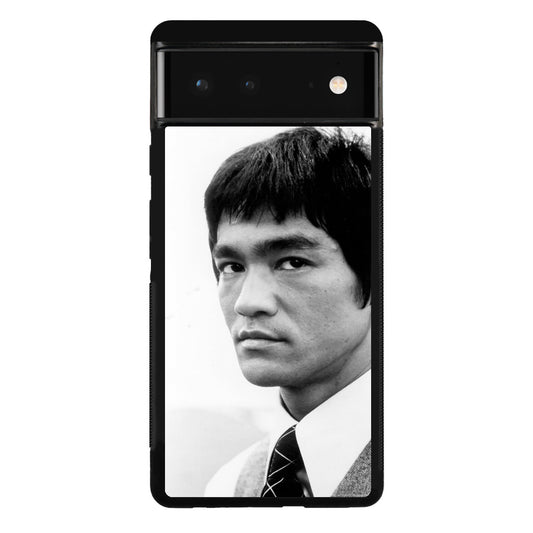 Bruce Lee B&W Google Pixel 6 Case