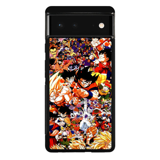 Dragon Ball All Characters Google Pixel 6 Case