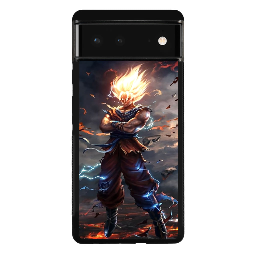 Evil Goku Google Pixel 6 Case