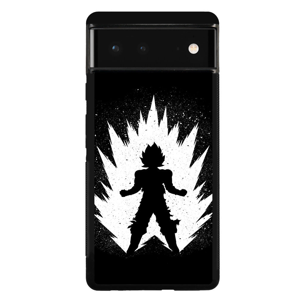 Goku Super Saiyan Black White Google Pixel 6 Case