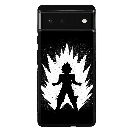 Goku Super Saiyan Black White Google Pixel 6 Case