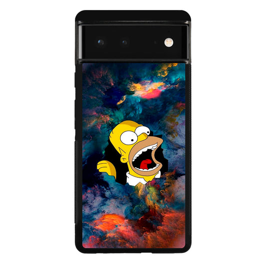 Homer Behind The Black Hole Google Pixel 6 Case