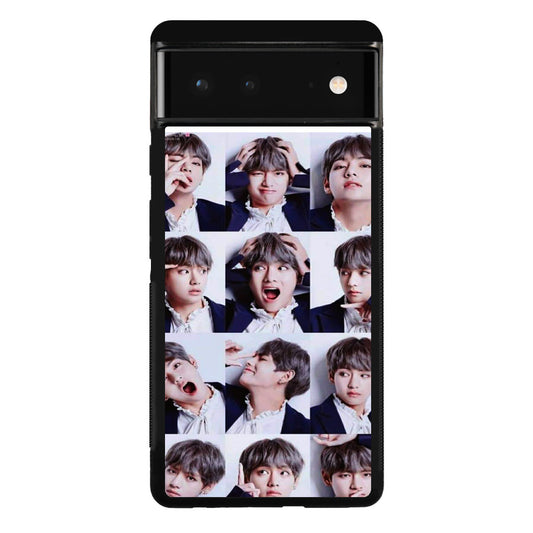 Kim Tae-hyung Collage Google Pixel 6 Case