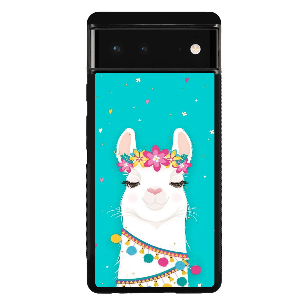 Llama Art Google Pixel 6 Case