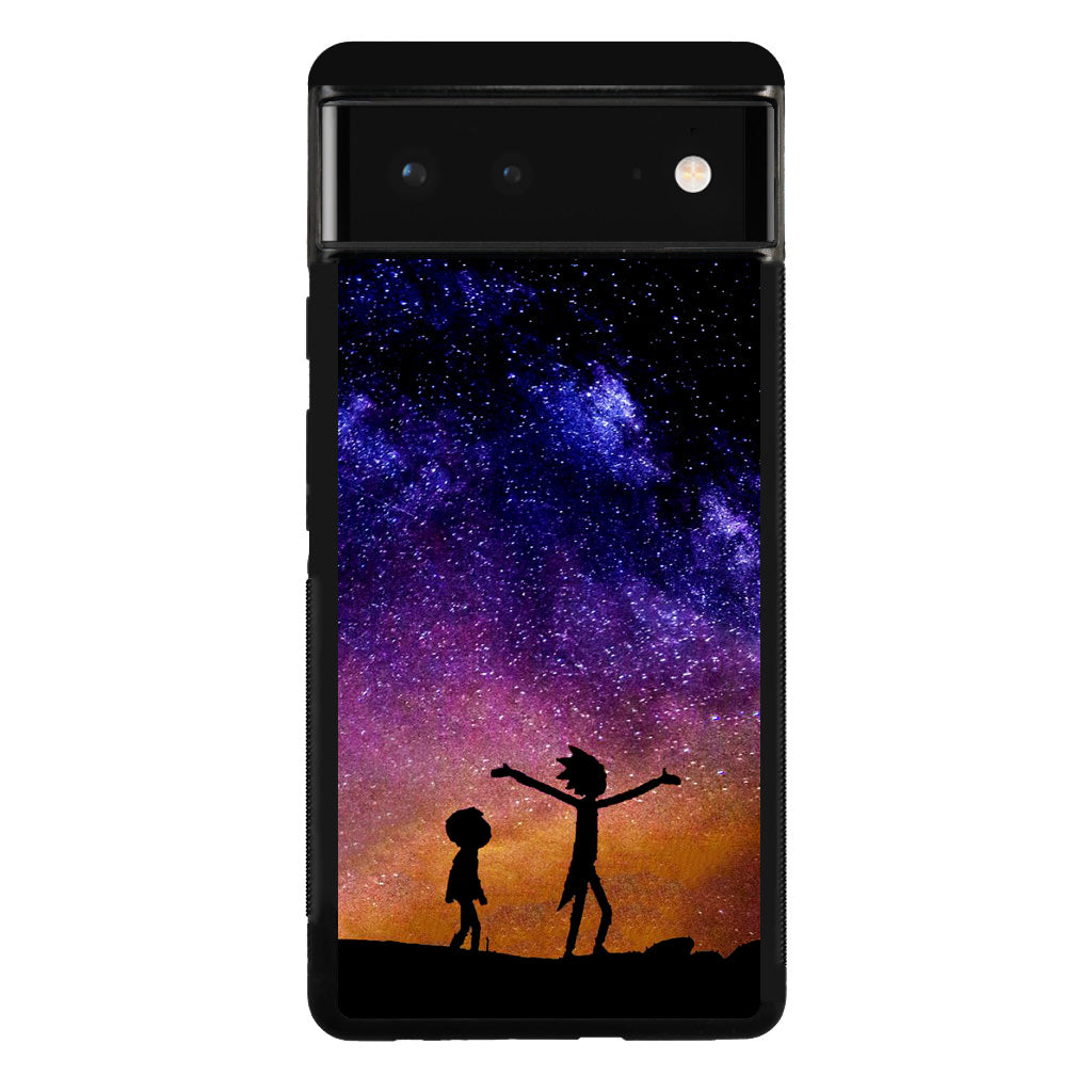 Morty Space Nebula Google Pixel 6 Case