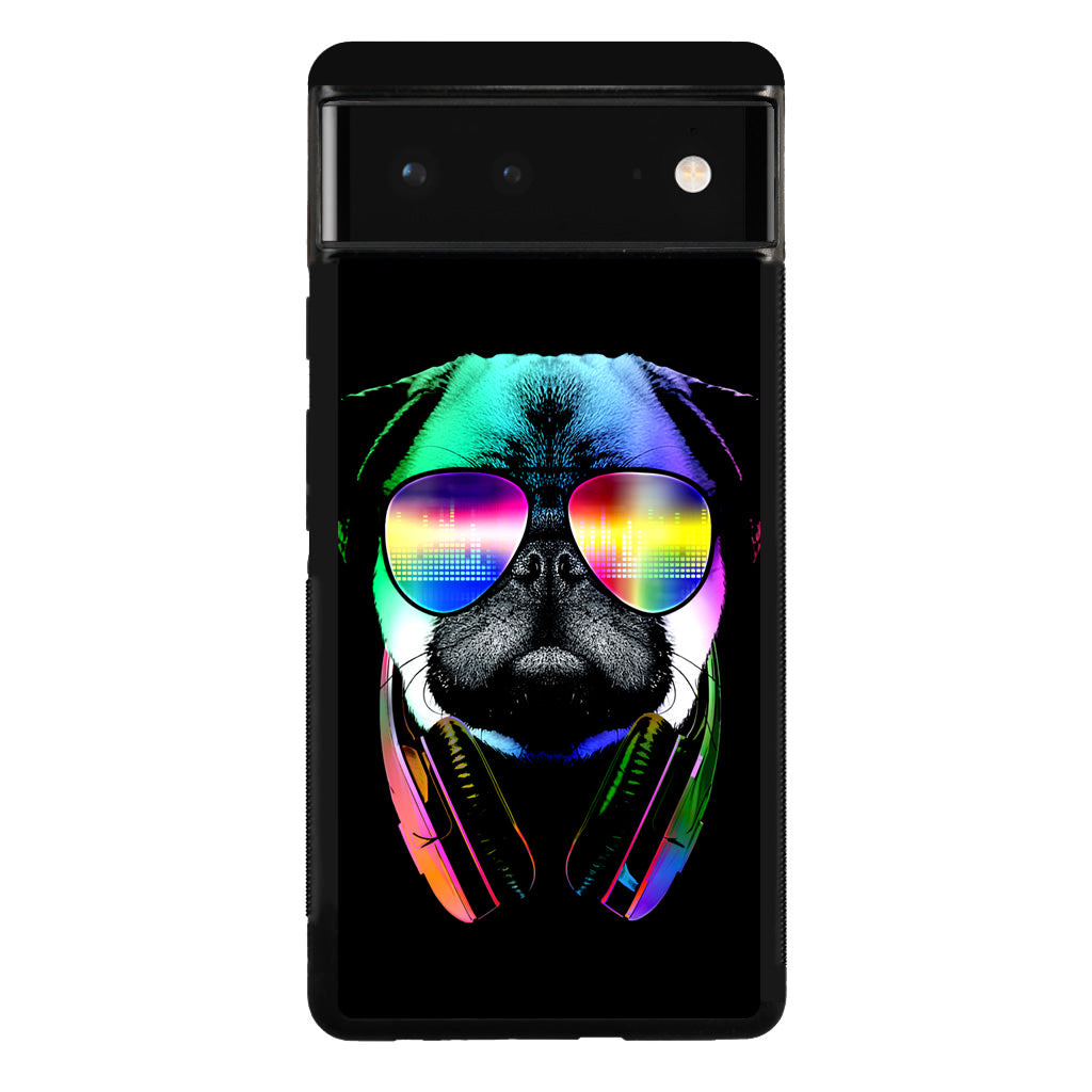 Music Lover Pug V Google Pixel 6 Case