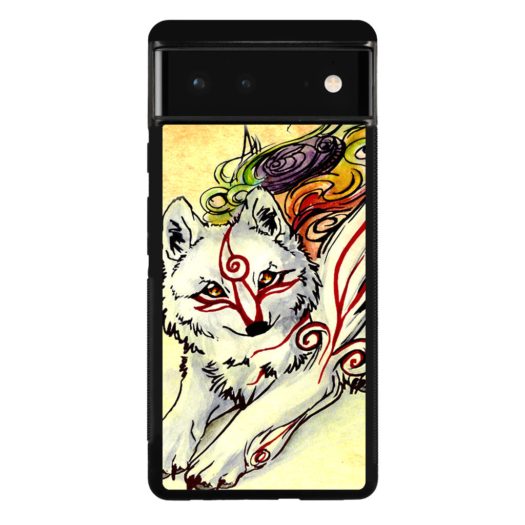 Okami Amaterasu Google Pixel 6 Case