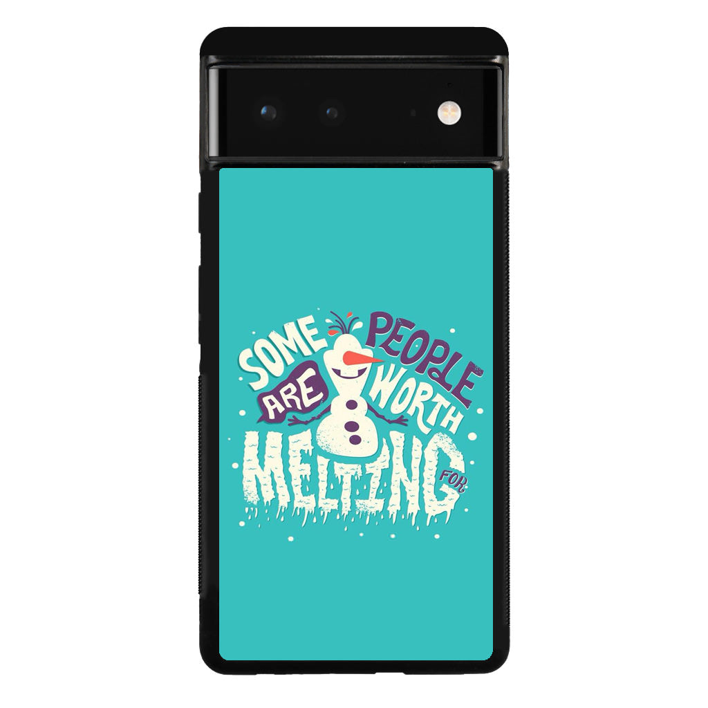 Olaf Frozen Is Melting Google Pixel 6 Case