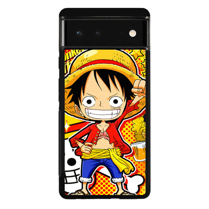 One Piece Cute Luffy Google Pixel 6 Case