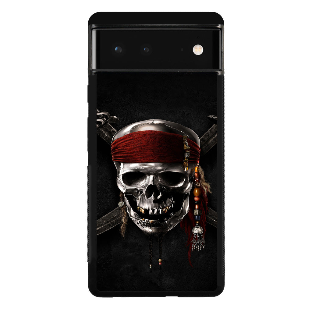 Pirates Of Carribean Skull Google Pixel 6 Case