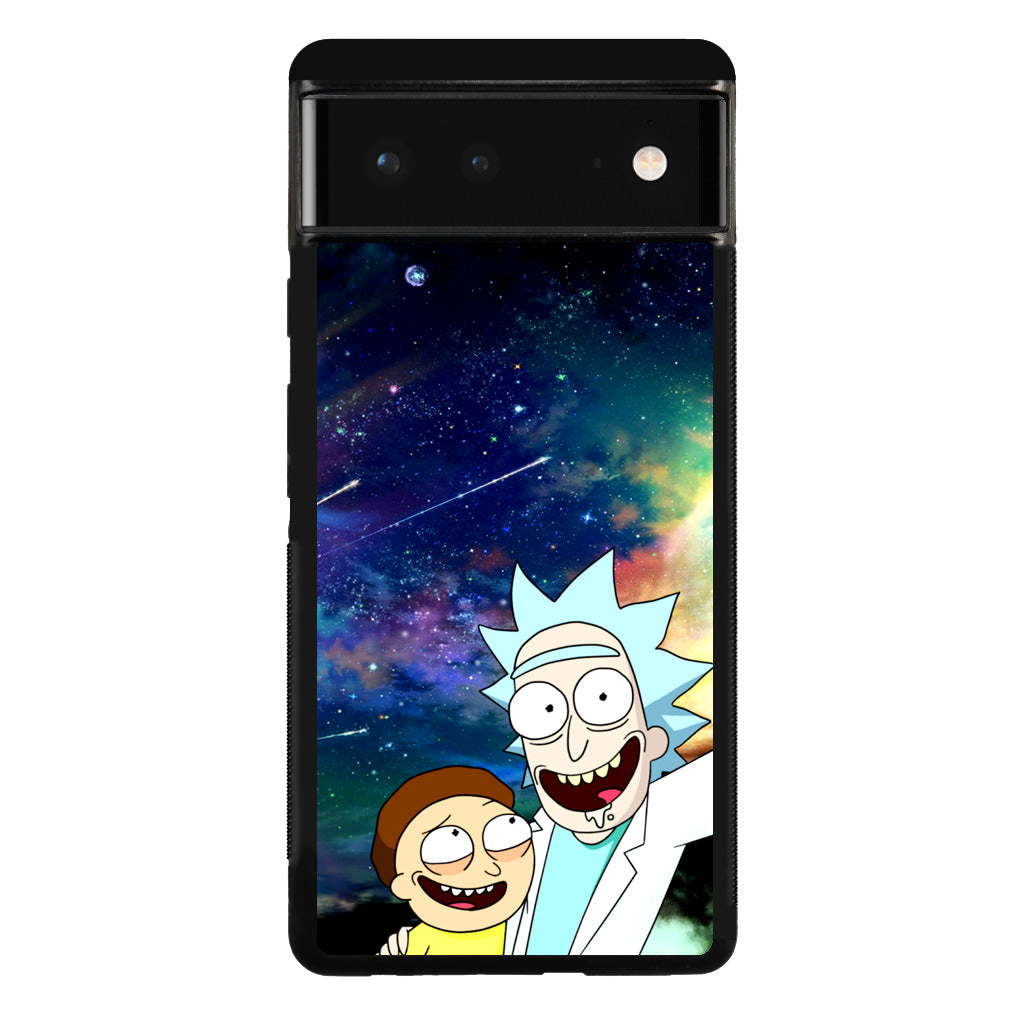 Rick And Morty In The Space Google Pixel 6 Case