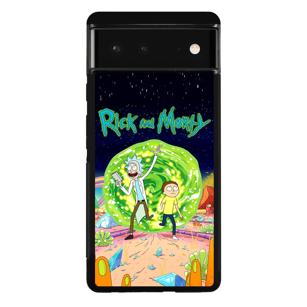 Rick And Morty Portal Gun Google Pixel 6 Case