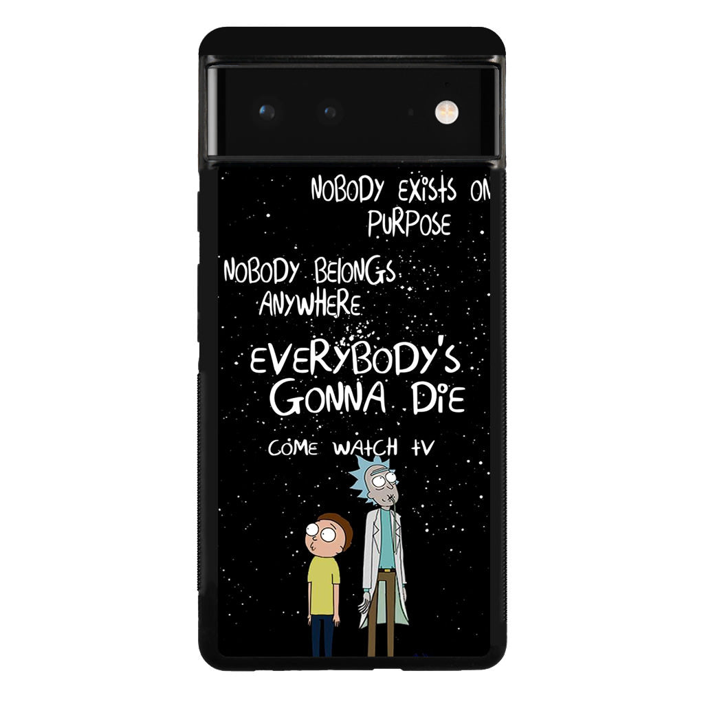 Rick And Morty Quotes Google Pixel 6 Case