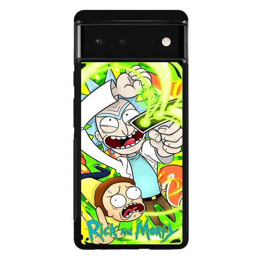 Rick And Morty Shoot Portal Gun Google Pixel 6 Case