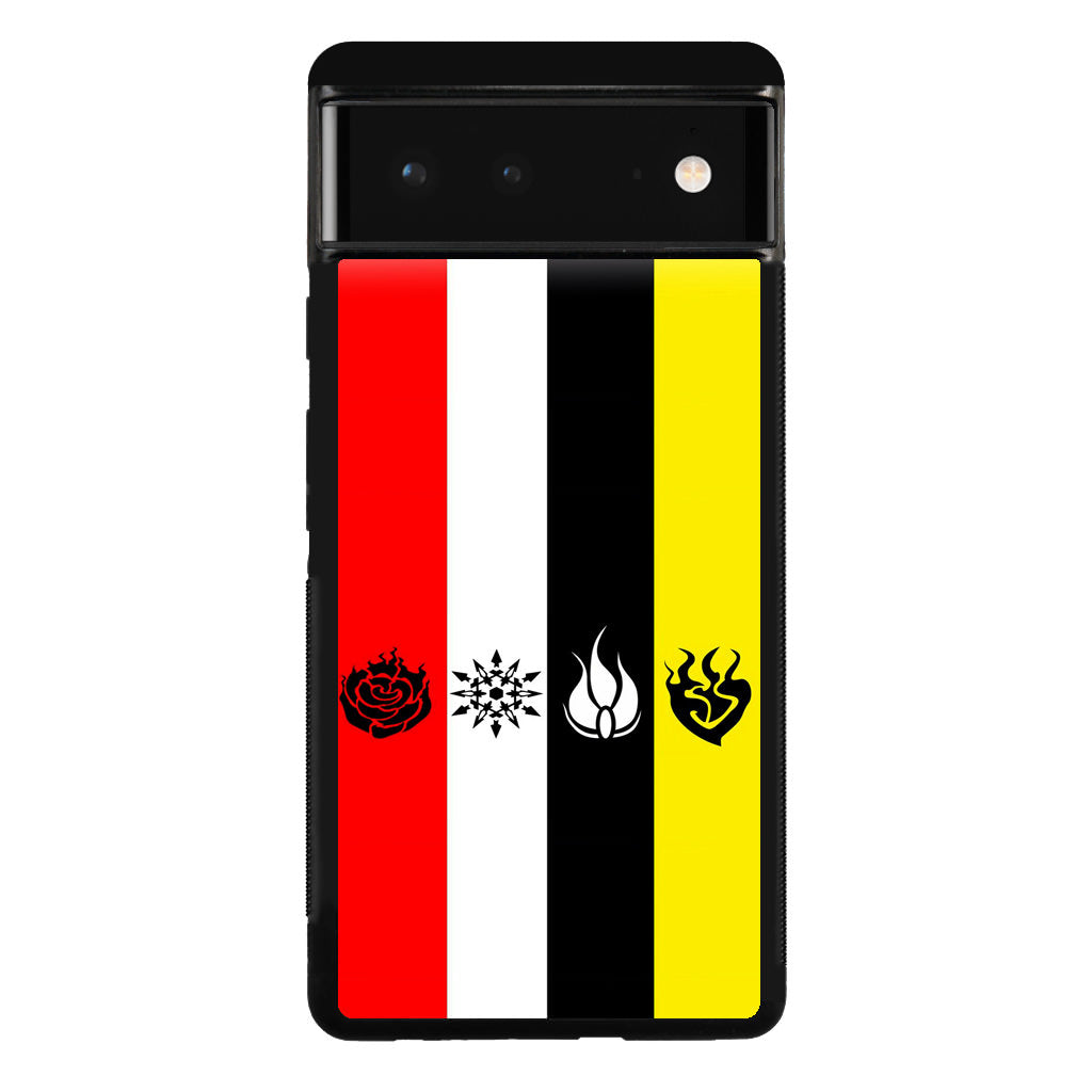 RWBY All Symbols Google Pixel 6 Case