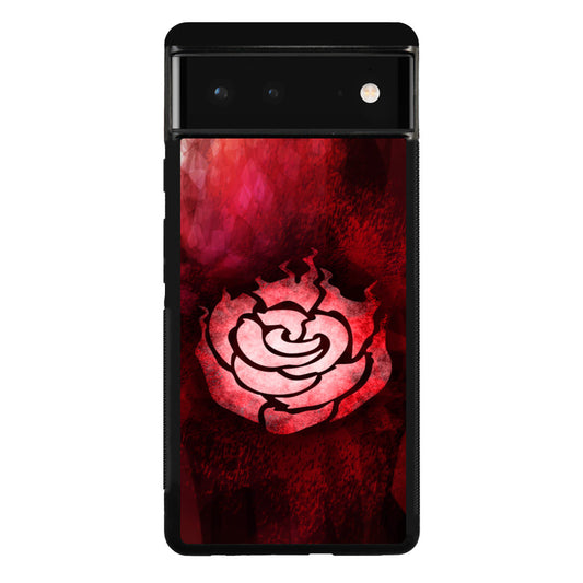 RWBY Ruby Rose Symbol Google Pixel 6 Case