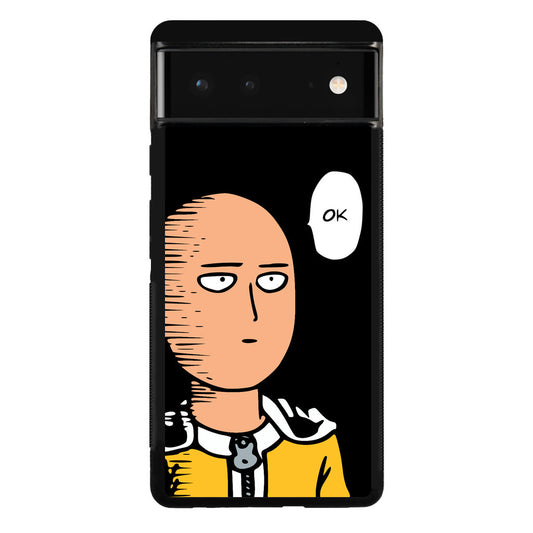 Saitama Poker Face Google Pixel 6 Case