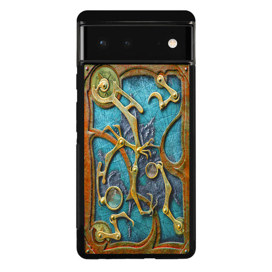 Steampunk Book Cover Google Pixel 6 Case