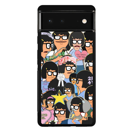 Tina Belcher Collage Google Pixel 6 Case