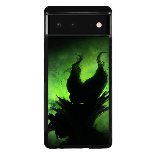 Villains Maleficent Silhouette Google Pixel 6 Case