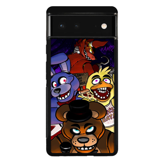 Five Nights at Freddy's Characters Google Pixel 6 Case
