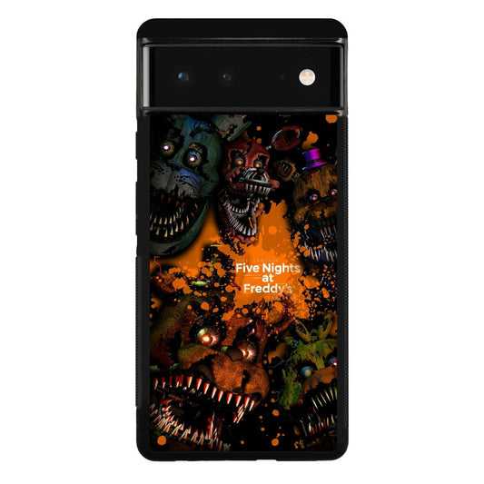 Five Nights at Freddy's Scary Google Pixel 6 Case