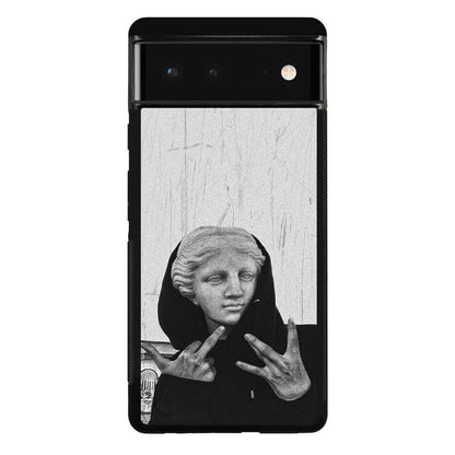 Greek Statue Wearing Hoodie Google Pixel 6 Case