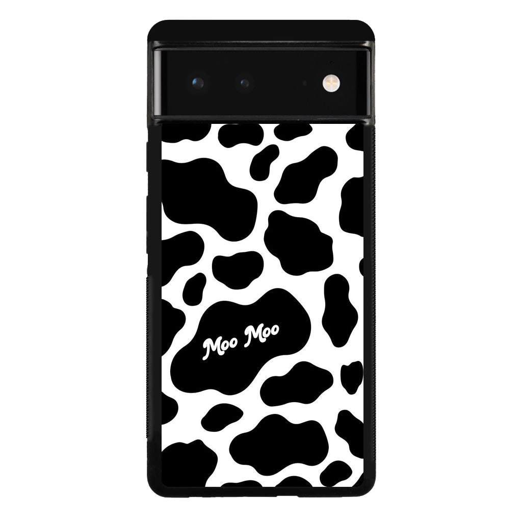 Moo Moo Pattern Google Pixel 6 Case