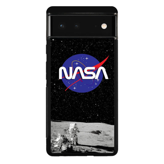 NASA To The Moon Google Pixel 6 Case