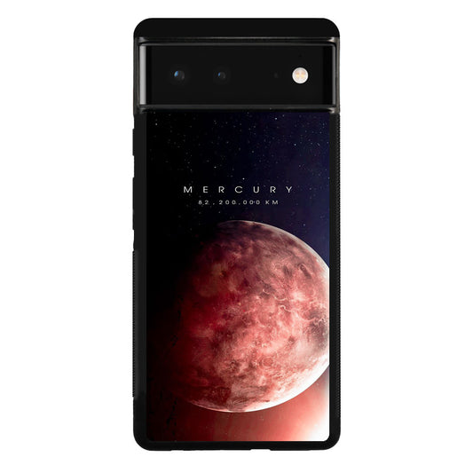 Planet Mercury Google Pixel 6 Case