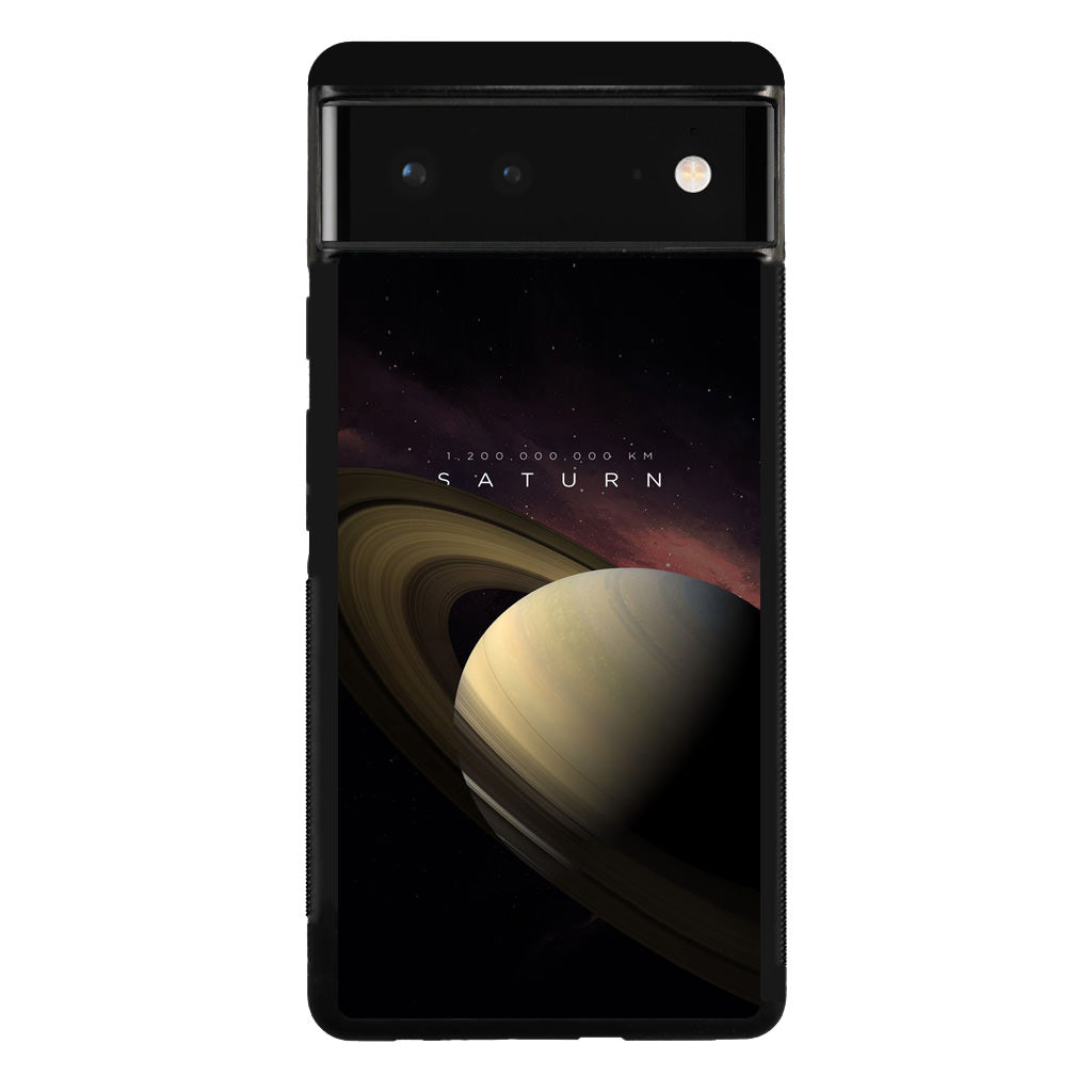 Planet Saturn Google Pixel 6 Case