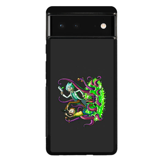 Rick And Morty Pass Through The Portal Google Pixel 6 Case