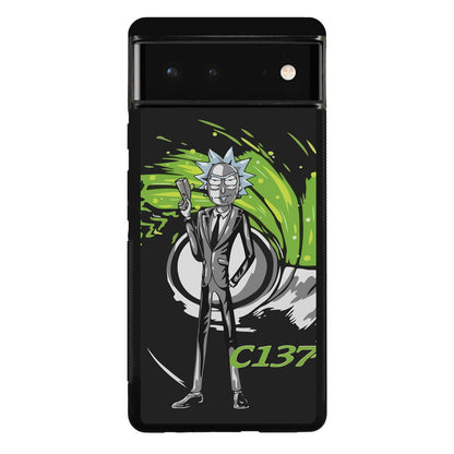 Rick Sanchez Agent C137 Google Pixel 6 Case