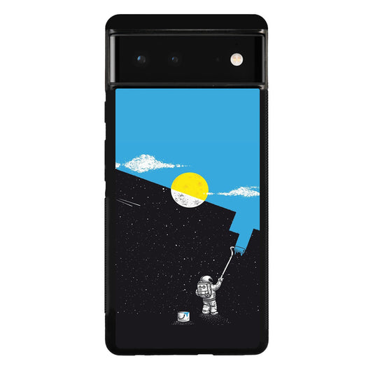Space Paiting Day Google Pixel 6 Case