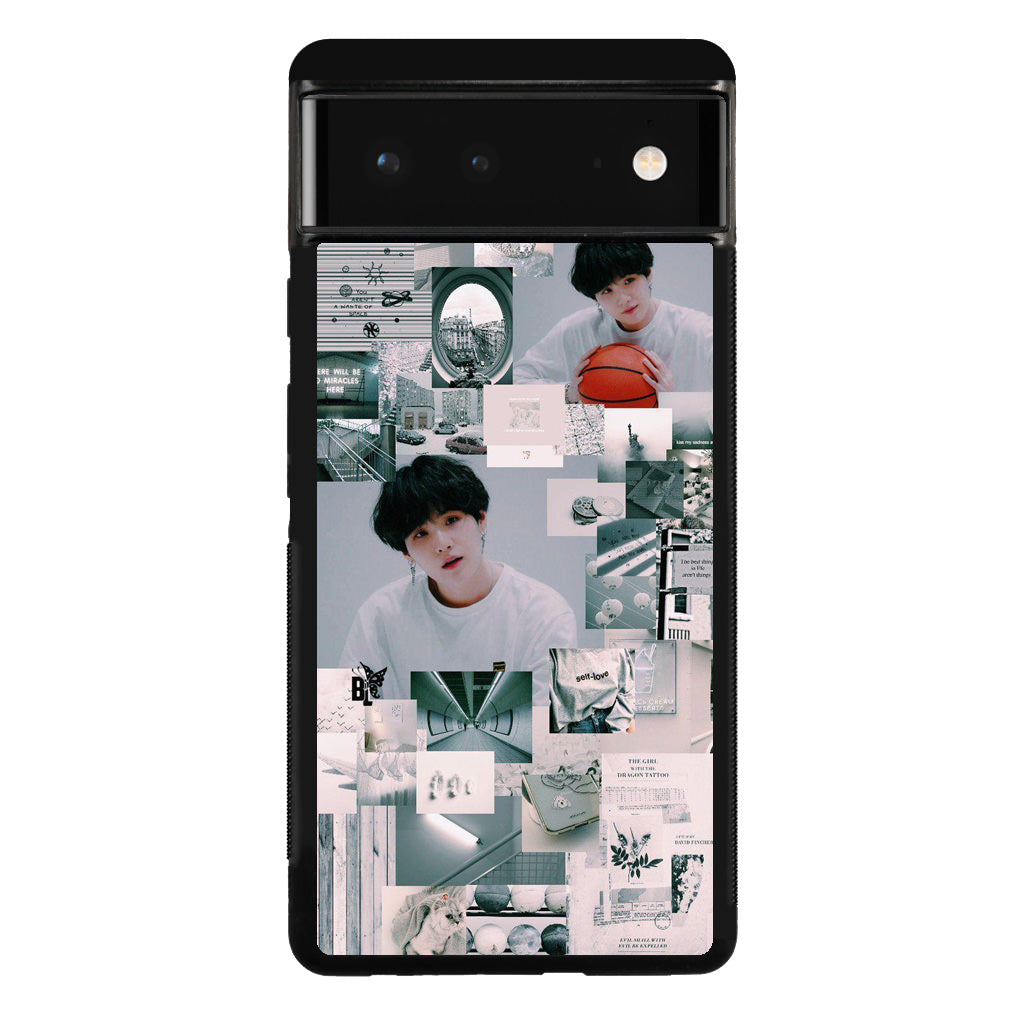 Suga College Wallpaper Google Pixel 6 Case