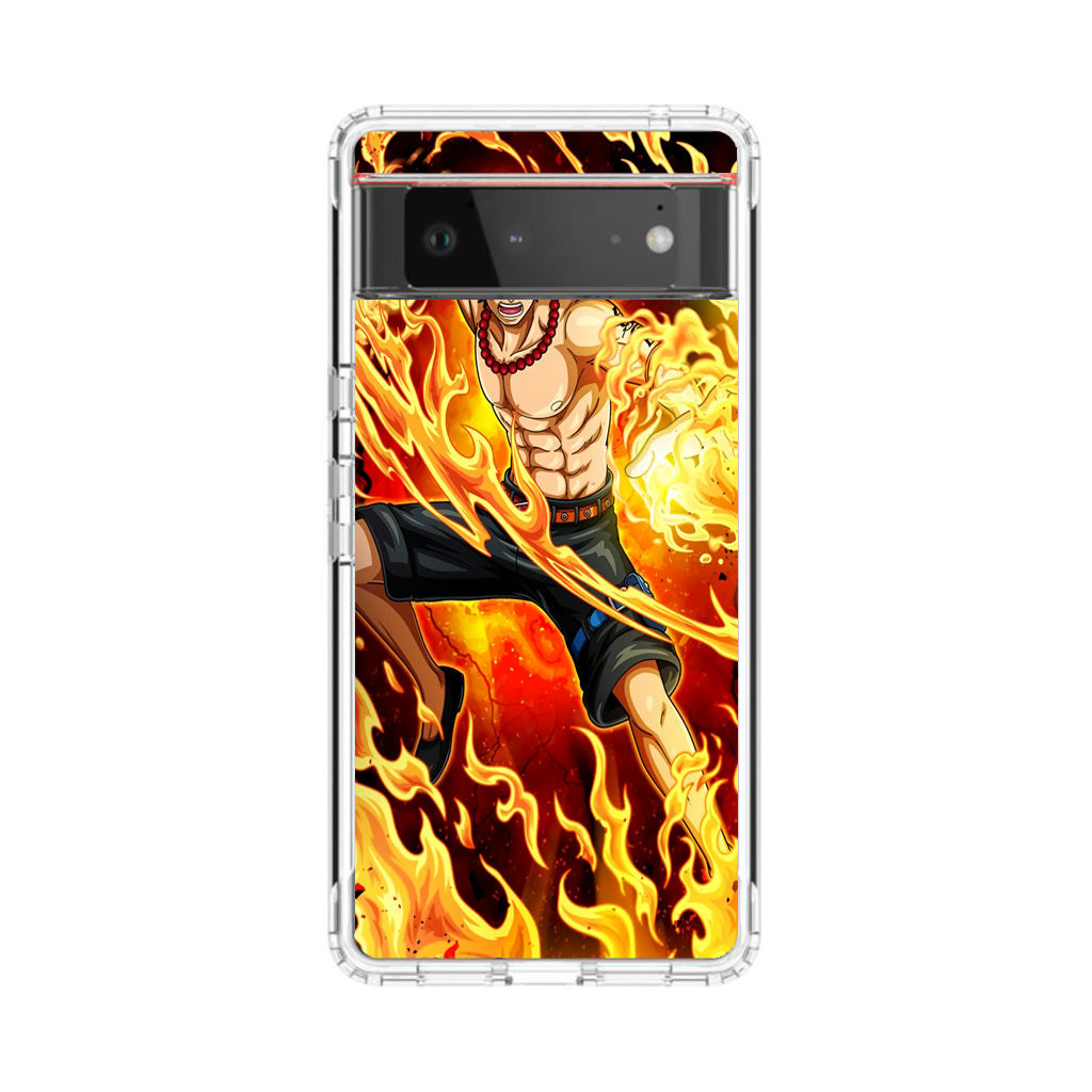 Ace Fire Fist Google Pixel 6 Case