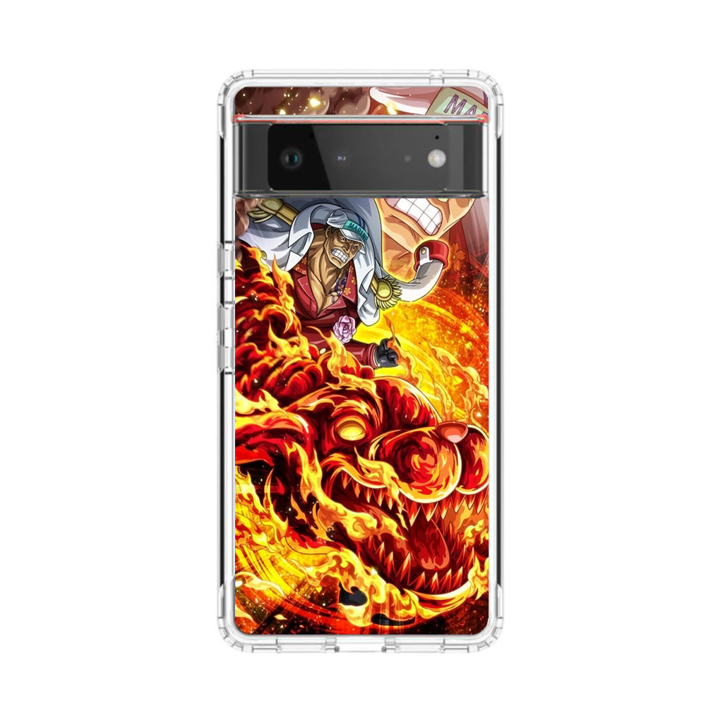 Admiral Akainu Google Pixel 6 Case