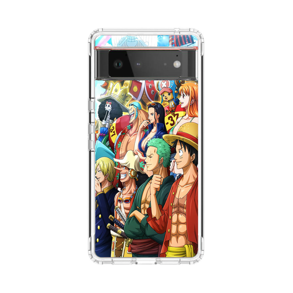 Crew of Mugiwara Pirate Google Pixel 6 Case