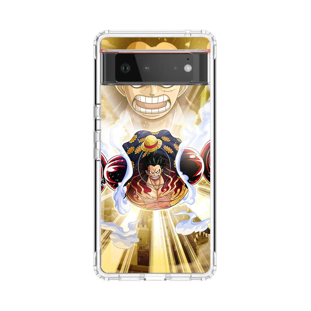 Luffy Flying Bounce Man Google Pixel 6 Case