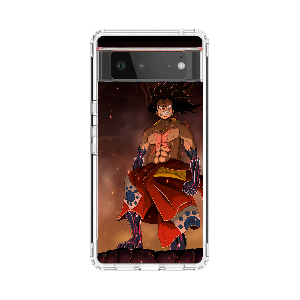 Luffy Snake Man Form Google Pixel 6 Case