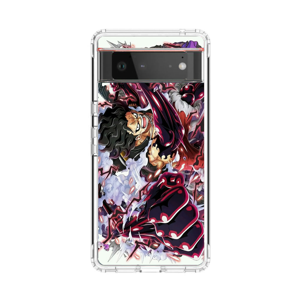 Luffy Snakeman Jet Culverin Google Pixel 6 Case