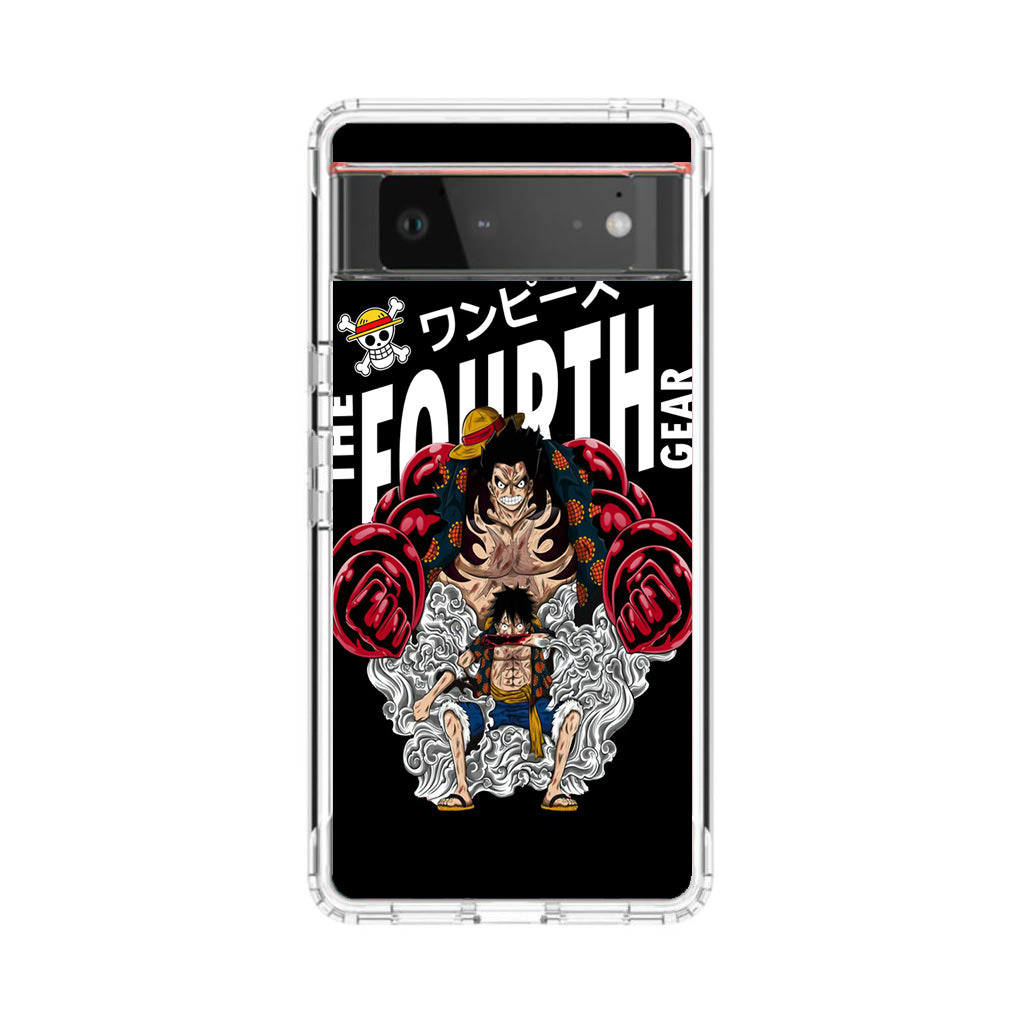 Luffy The Fourth Gear Black Google Pixel 6 Case