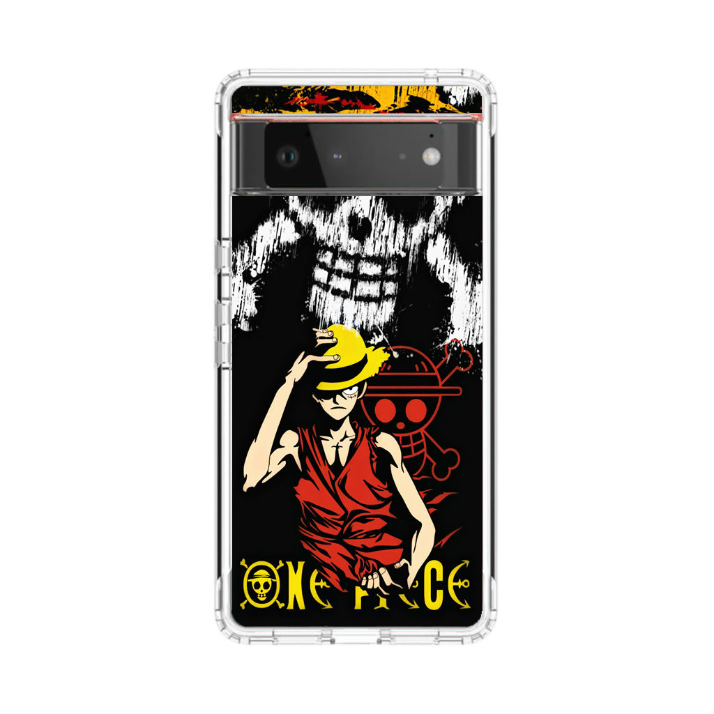 Monkey D Luffy Paint Art Google Pixel 6 Case