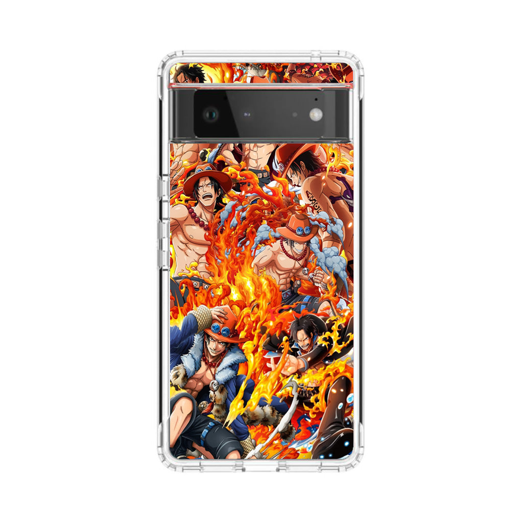 Portgas D Ace Collections Google Pixel 6 Case