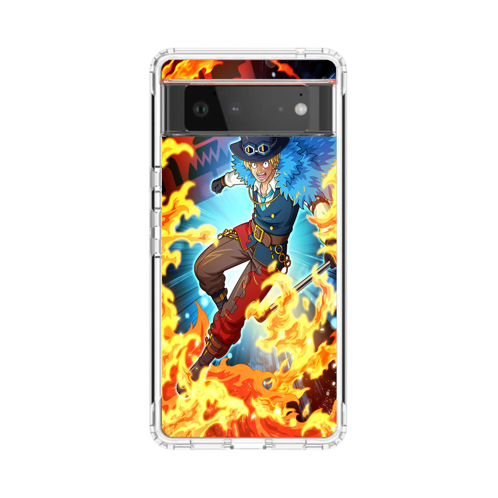 Sabo Fire Fruit Power Google Pixel 6 Case