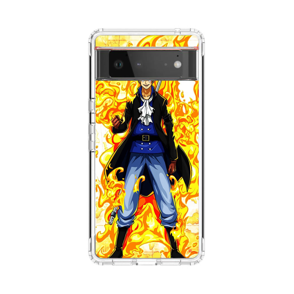 Sabo Mera Mera No Mi Google Pixel 6 Case