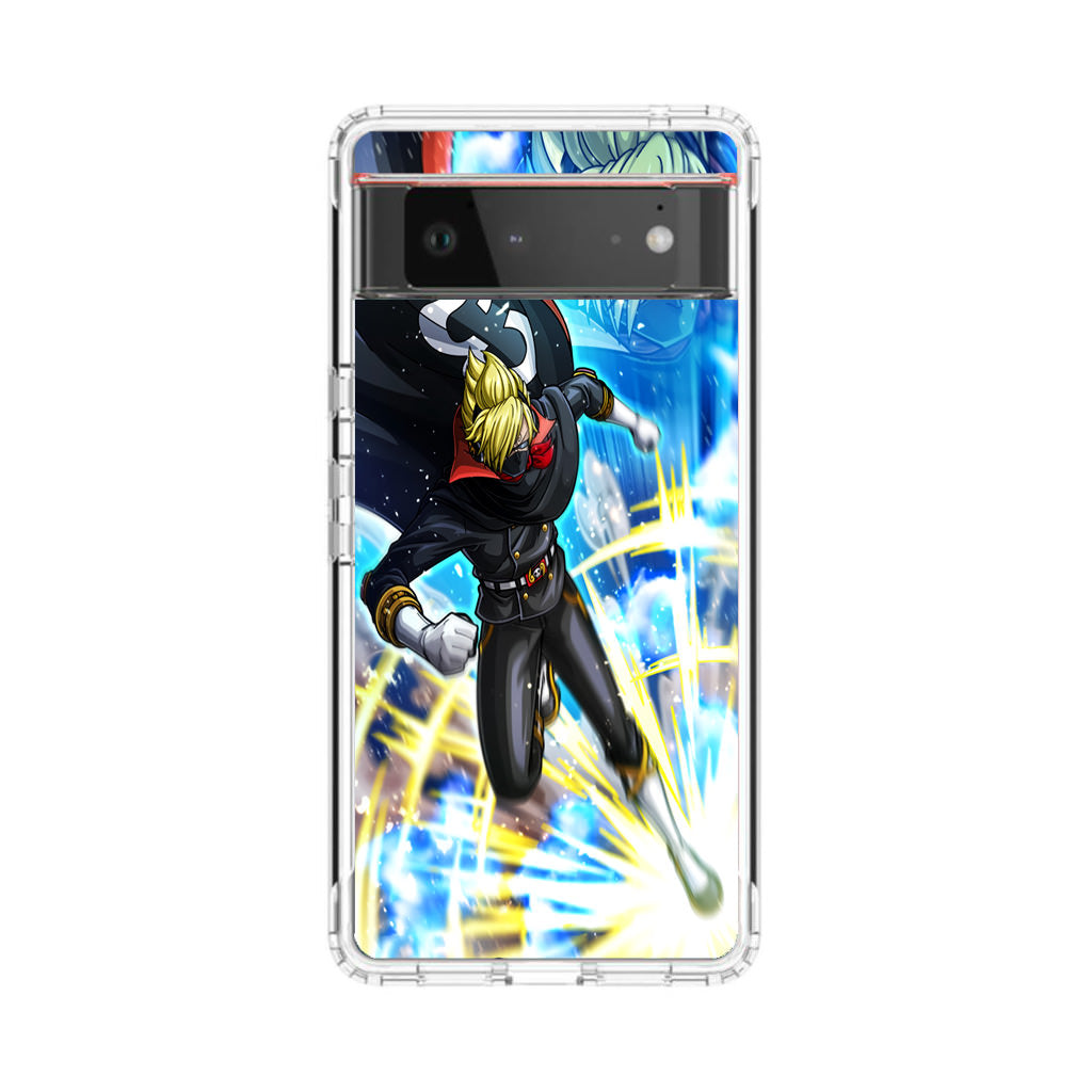 Sanji In Stealth Black Suit Google Pixel 6 Case