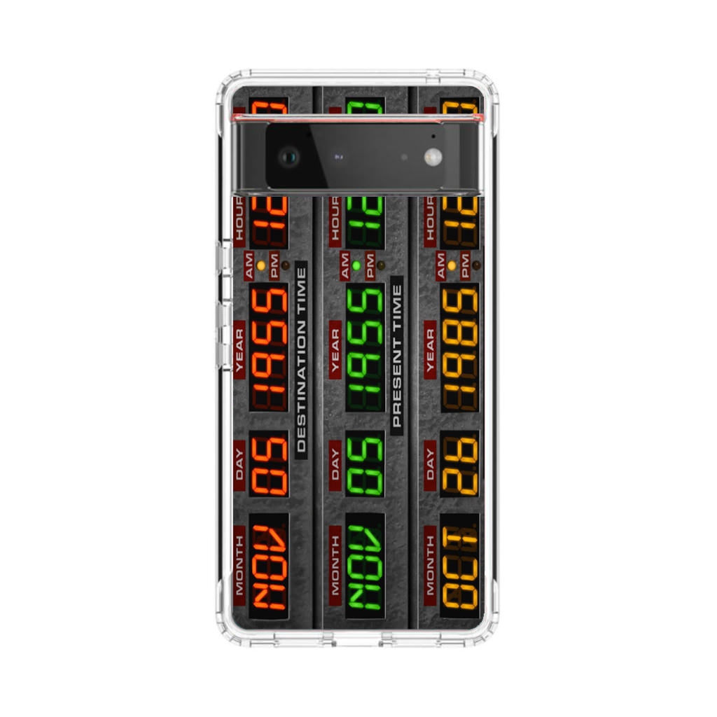 Back To The Future Time Circuits Google Pixel 6 Case